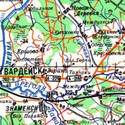 Денисово на карте