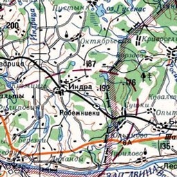 Каменцы на карте Каменцы на карте