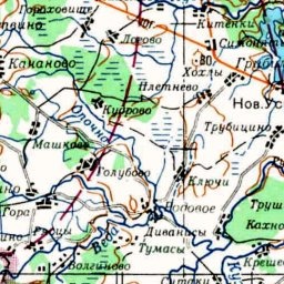 Михали на карте