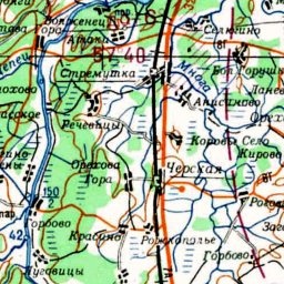 Михали на карте