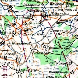Дмитрово на карте