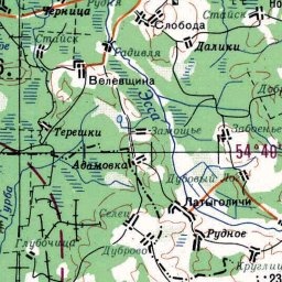 Острово на карте