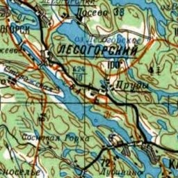 Пруды на карте Пруды на карте