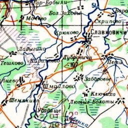 Борисово на карте