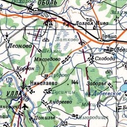 Сутоки на карте