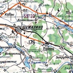 Полтево на карте Полтево на карте