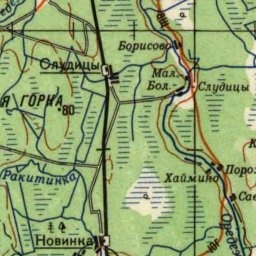 Борисово на карте