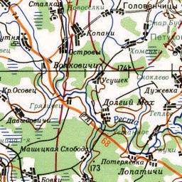 Сутоки на карте