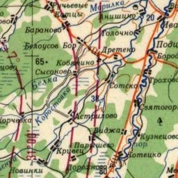Чижово на карте
