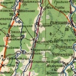Маврино на карте