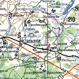 Бобры на карте
