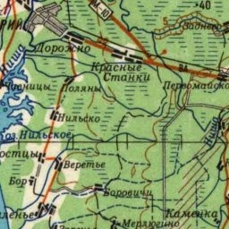 Коробово на карте