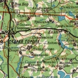 Антоново на карте