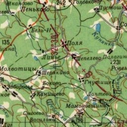 Соболево на карте