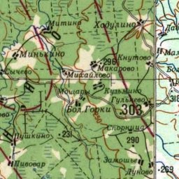 Дубасово на карте