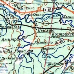 Дмитрово на карте Дмитрово на карте