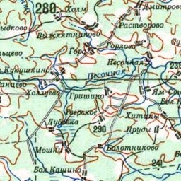 Дмитрово на карте