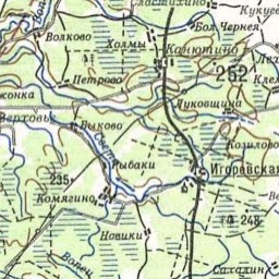 Данилово на карте