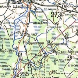 Пронино на карте
