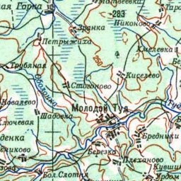Борисовка на карте