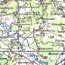 Дмитровка на карте