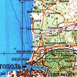 Орловка на карте