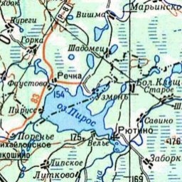 Фаустово на карте