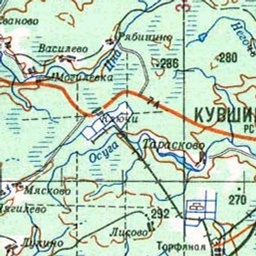 Силино на карте