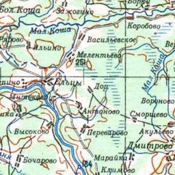 Бочарово на карте