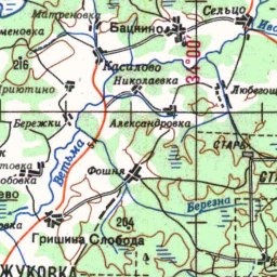 Сидоровка на карте