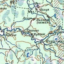 Заболотье на карте Заболотье на карте