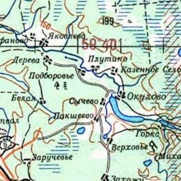 Белая на карте Белая на карте