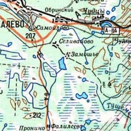 Пронино на карте