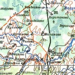Леоново на карте