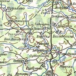 Михали на карте