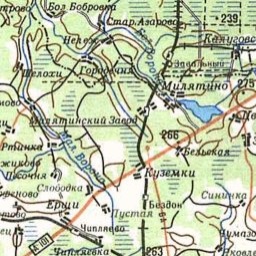 Марково на карте