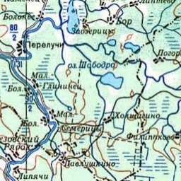 Машино на карте