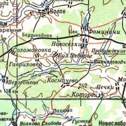 Хреники на карте