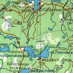 Гавриловская на карте