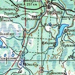 Абрамово на карте