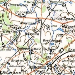 Козино на карте