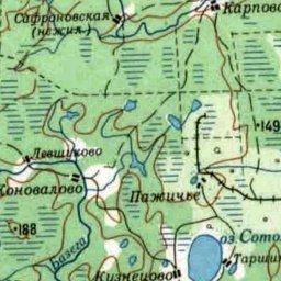 Карповская на карте