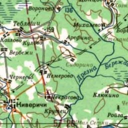 Леоново на карте