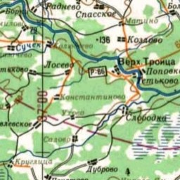 Константиново на карте