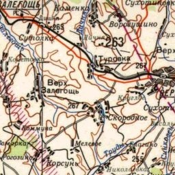 Прудки на карте