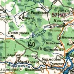 Сидоровка на карте