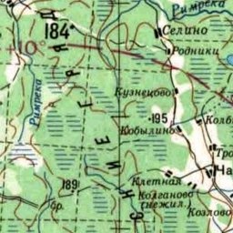 Трофимово на карте