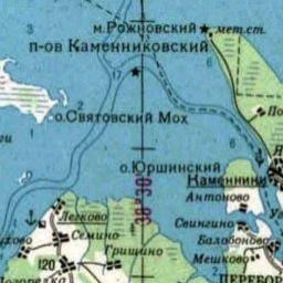 Обухово на карте