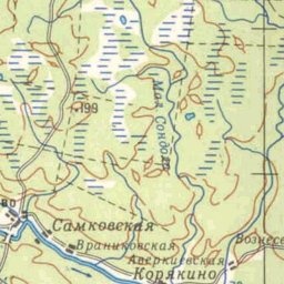 Максимовская на карте