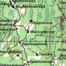 Максимовская на карте
